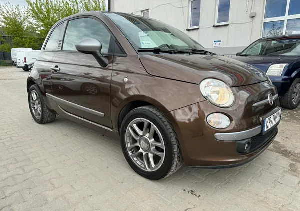 pomorskie Fiat 500 cena 19900 przebieg: 160000, rok produkcji 2010 z Kraków